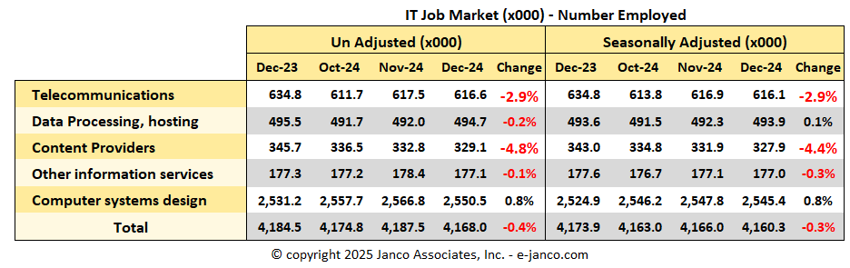 IT Job Market Size