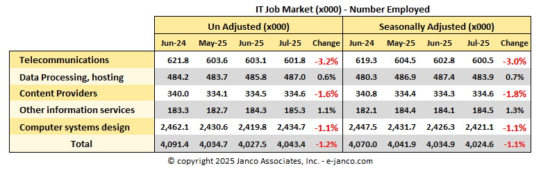 IT Job Market Size