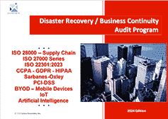 Goverment Auditior finds Disaster Recovery Plans fall shor