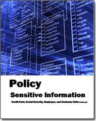 Sensitive Information Policy