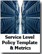 Service Level Agreement Policy Template with Sample Metrics 