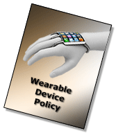 Wearable Device Policy Policies