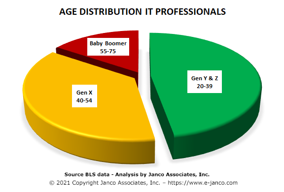 IT Pros age distribution