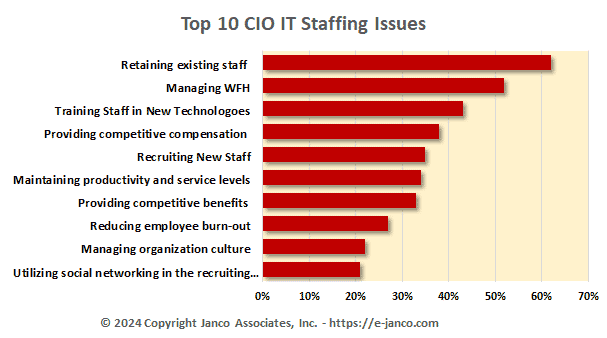 Top 10 IT Staffing Issues for CIO and HR Pros